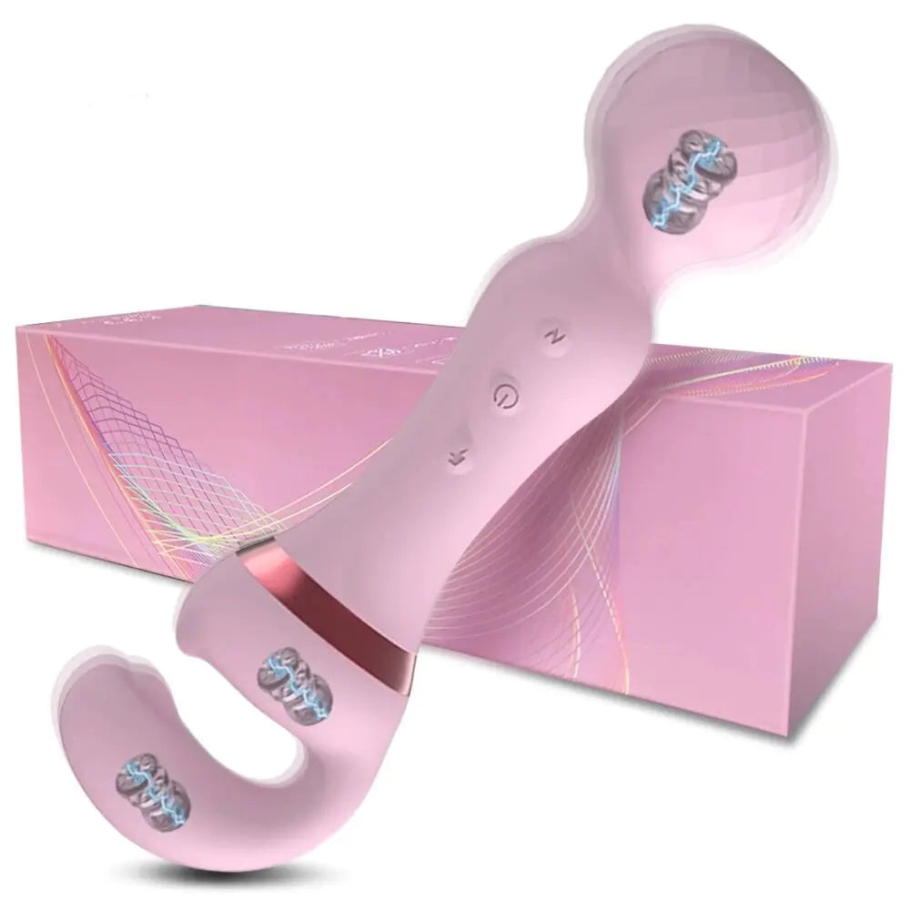 Double-Ended Vibrator for Women - Multi-Use Stimulator