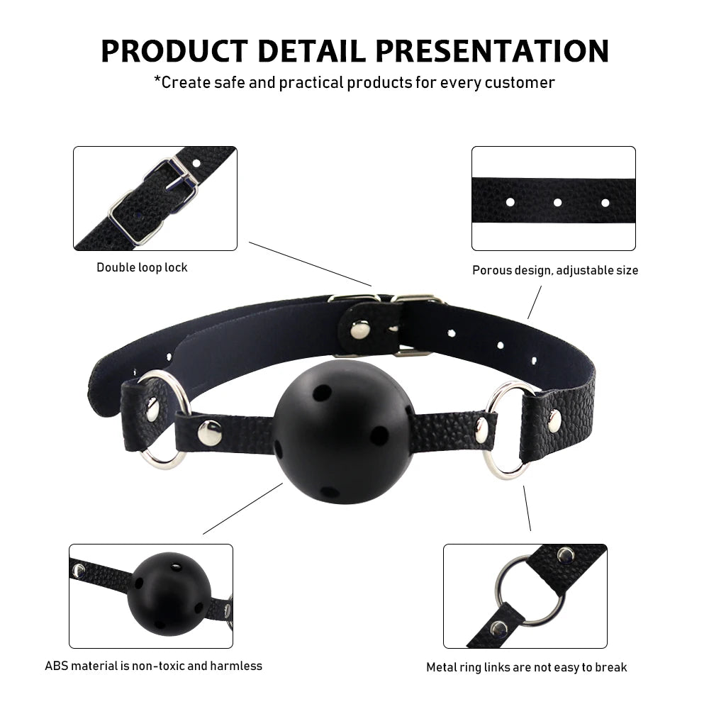 EXVOID Mouth Ball Gag Sex Toys for Couples Adult Products sex machine No Dildo No Vibrator sex shop Waterproof Mouth Plug