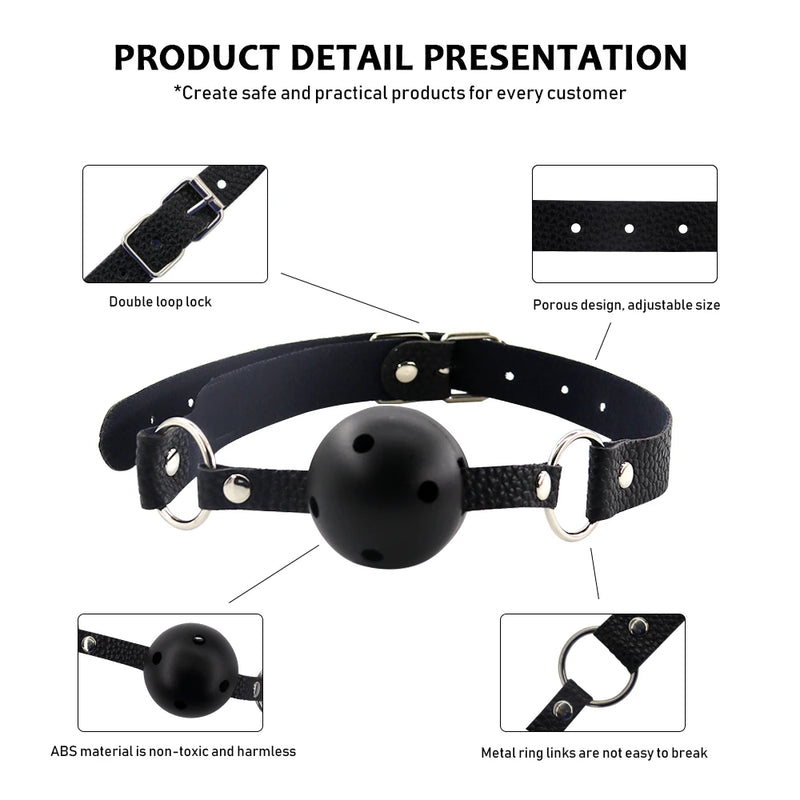 EXVOID Mouth Ball Gag Sex Toys for Couples Adult Products sex machine No Dildo No Vibrator sex shop Waterproof Mouth Plug