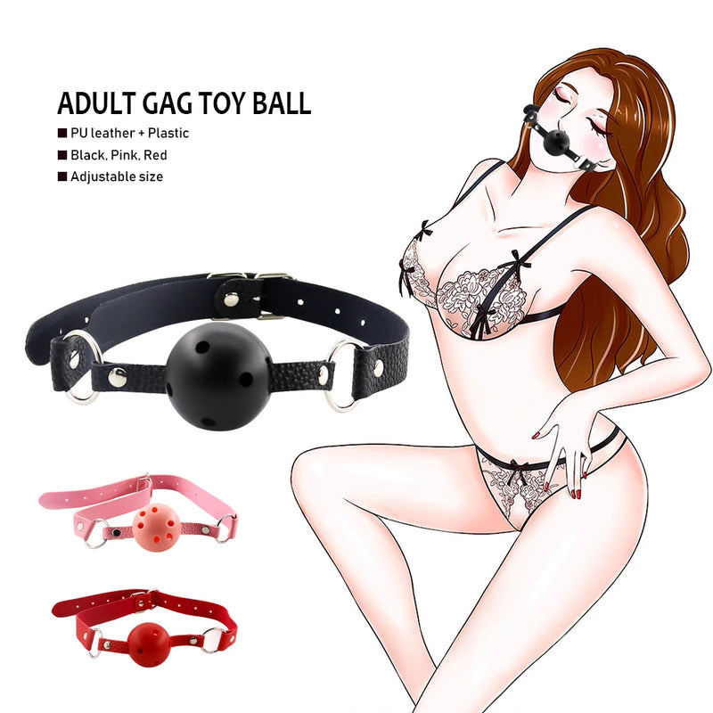 EXVOID Mouth Ball Gag Sex Toys for Couples Adult Products sex machine No Dildo No Vibrator sex shop Waterproof Mouth Plug