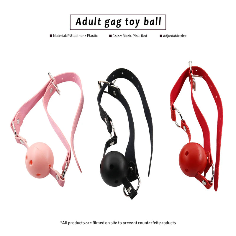 EXVOID Mouth Ball Gag Sex Toys for Couples Adult Products sex machine No Dildo No Vibrator sex shop Waterproof Mouth Plug