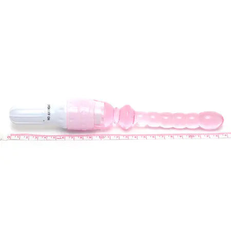 "Beaded Vibrator for Intimate Pleasure"