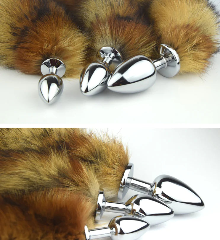 Fox Tail Butt Plug - Anal Toy for Stimulation