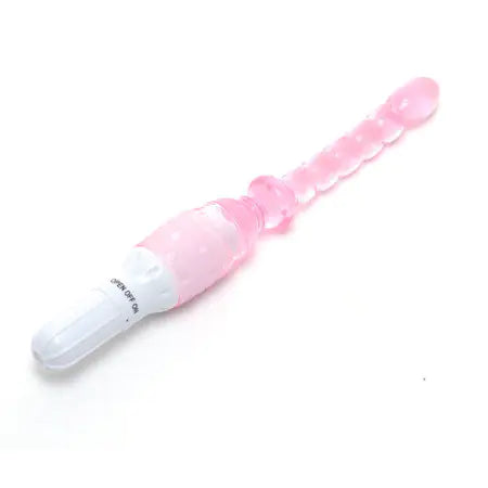 "Beaded Vibrator for Intimate Pleasure"