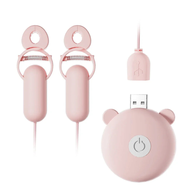 Electric Nipple Clamp Breast Massage Vibrator Enhancer Bondage Adult Sex Toys For Women Couples Female Chastity Stimulate Clit