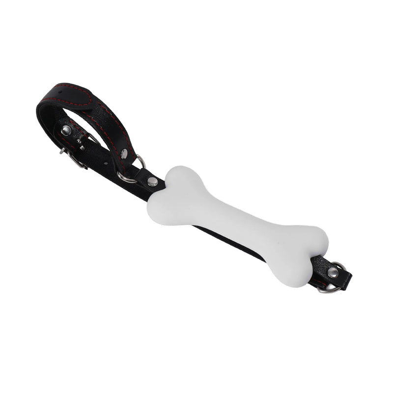 BDSM Sex Harness Mouth Adult Toys Silicone Dog Bone Ball Gag Open Mouth Gag Ball Bdsm Bondage Sex Products Sm Sex Toys for Women
