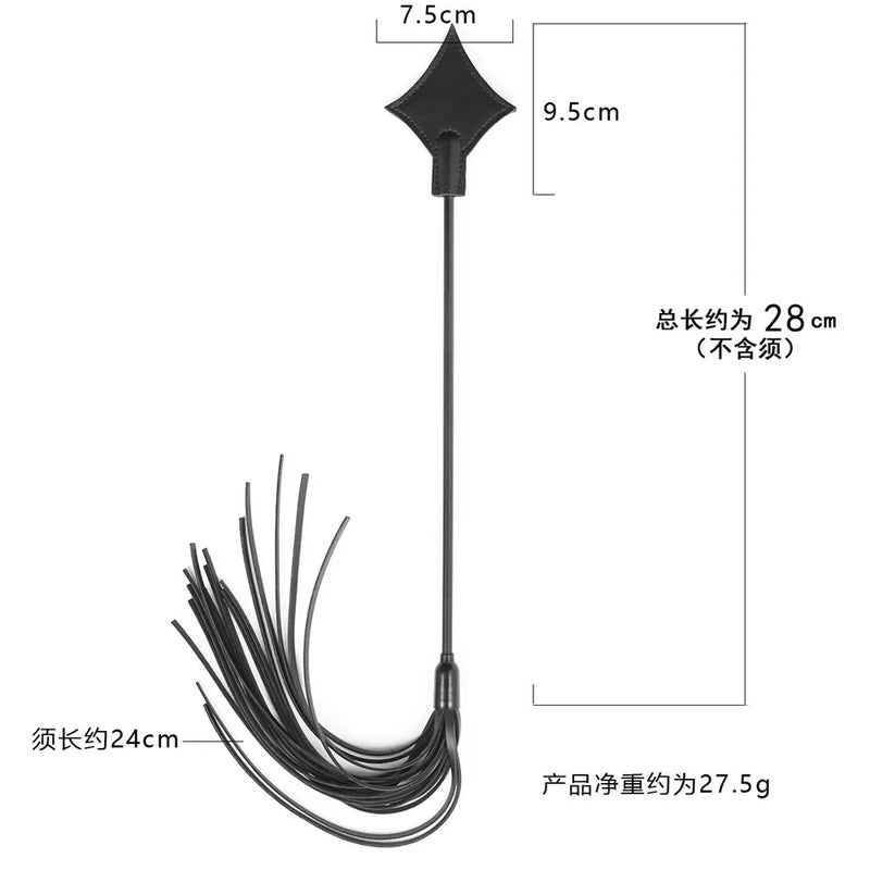Erotic Accessories BDSM Bondage Slave Whip Restraints Fetish Spanking Flogger Whip Adults Games Sex Toys For Women Men Sexy