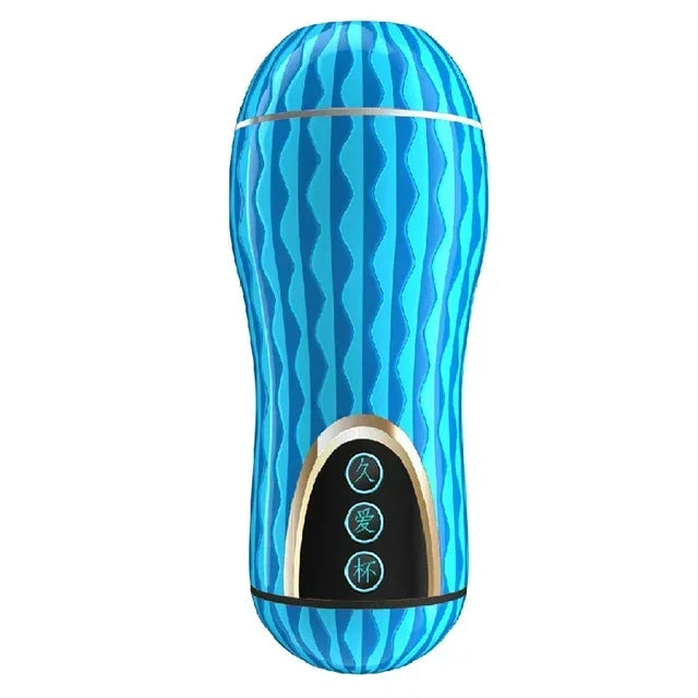 Realistic Pussy Vagina Male Masturbator Cup Soft Silicone Penis Sucking Oral Vibration Sex Machine Erotic Adult Sex Toys For Men