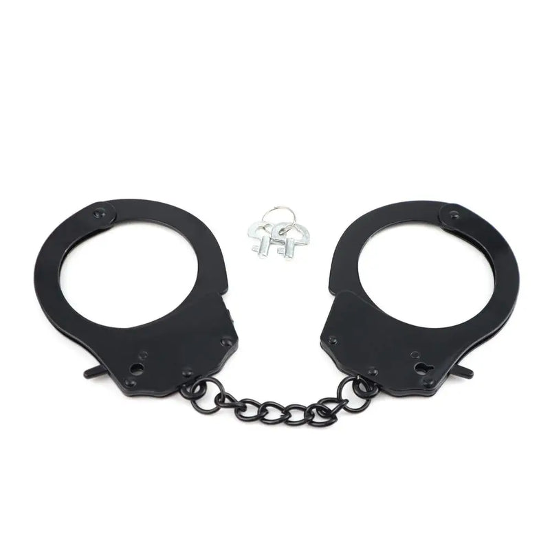 Handcuffs BDSM Bondage Set Women Sexy Costumes Cuff Bracelets Bondage Cosplay Metal Ankle Cuffs Chain Sex Toys For Couples