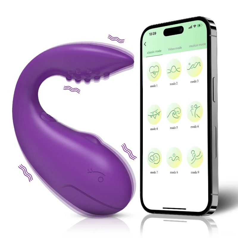 G Spot Vibrator Dildo Vibrating Egg for Women Female Wireless Bluetooth APP Control Wearable Vibrating Sex Toys for Adults Shop