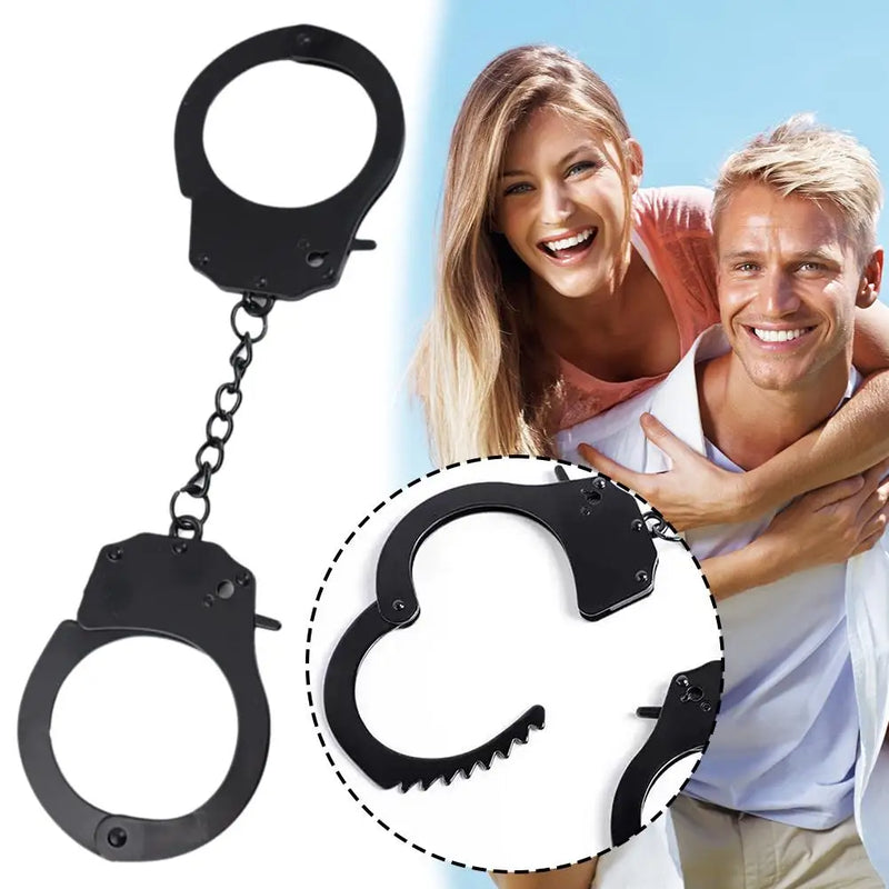Handcuffs BDSM Bondage Set Women Sexy Costumes Cuff Bracelets Bondage Cosplay Metal Ankle Cuffs Chain Sex Toys For Couples
