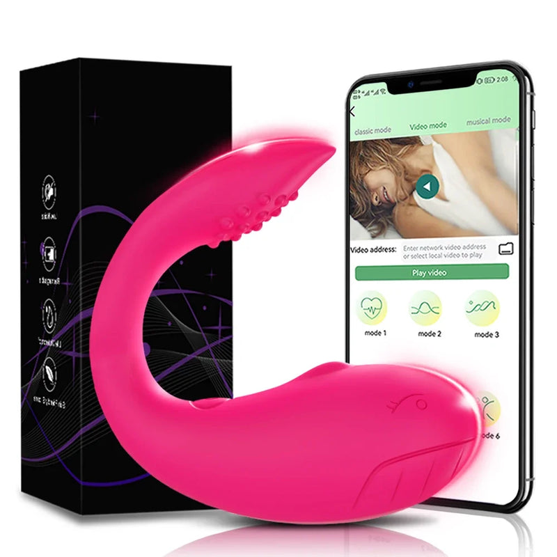 G Spot Vibrator Dildo Vibrating Egg for Women Female Wireless Bluetooth APP Control Wearable Vibrating Sex Toys for Adults Shop