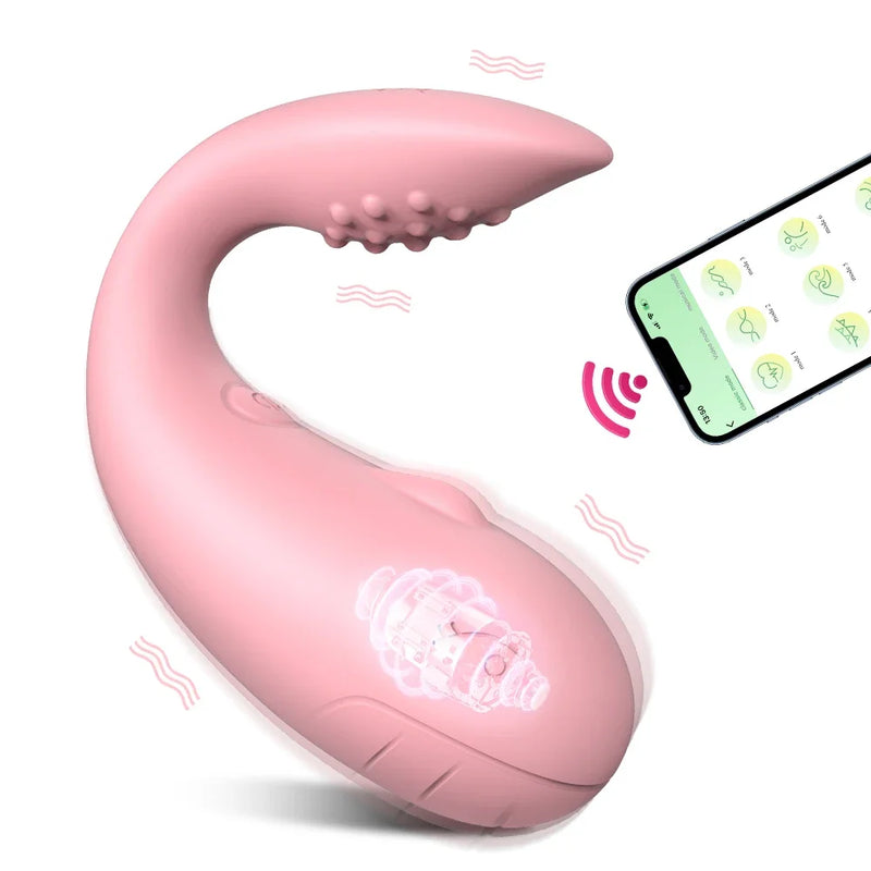G Spot Vibrator Dildo Vibrating Egg for Women Female Wireless Bluetooth APP Control Wearable Vibrating Sex Toys for Adults Shop