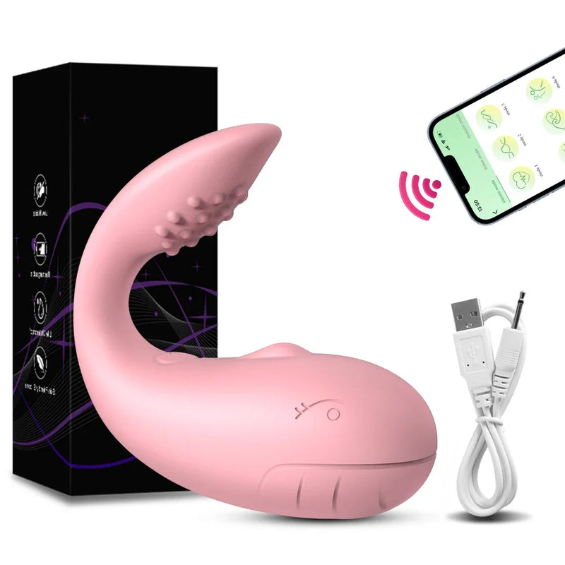 G Spot Vibrator Dildo Vibrating Egg for Women Female Wireless Bluetooth APP Control Wearable Vibrating Sex Toys for Adults Shop