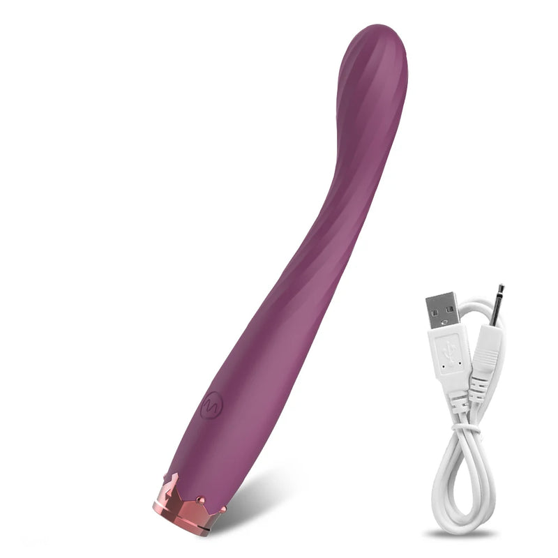 Beginner G-Spot Vibrator for Women 8 Seconds to Orgasm Finger Shaped Vibes Nipple Clitoris Stimulator Sex Toys for Adult Female