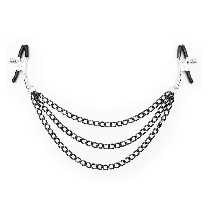 SM Couple Games Bondage Woman Clitoral Nipple Stimulation Clamps Bdsm Fetish Slave Role Play Exotic Intimate Erotics Accessories