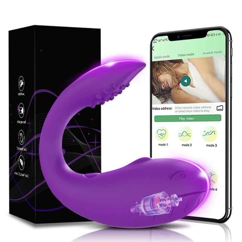 G Spot Vibrator Dildo Vibrating Egg for Women Female Wireless Bluetooth APP Control Wearable Vibrating Sex Toys for Adults Shop