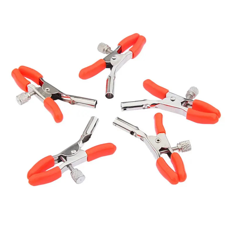 5PCS Erotic Breast Clips Nipple Stimulator Adult Games Sex Toys for Couples Flirting Nipple Clamps Metal Rubber Clip New 2022