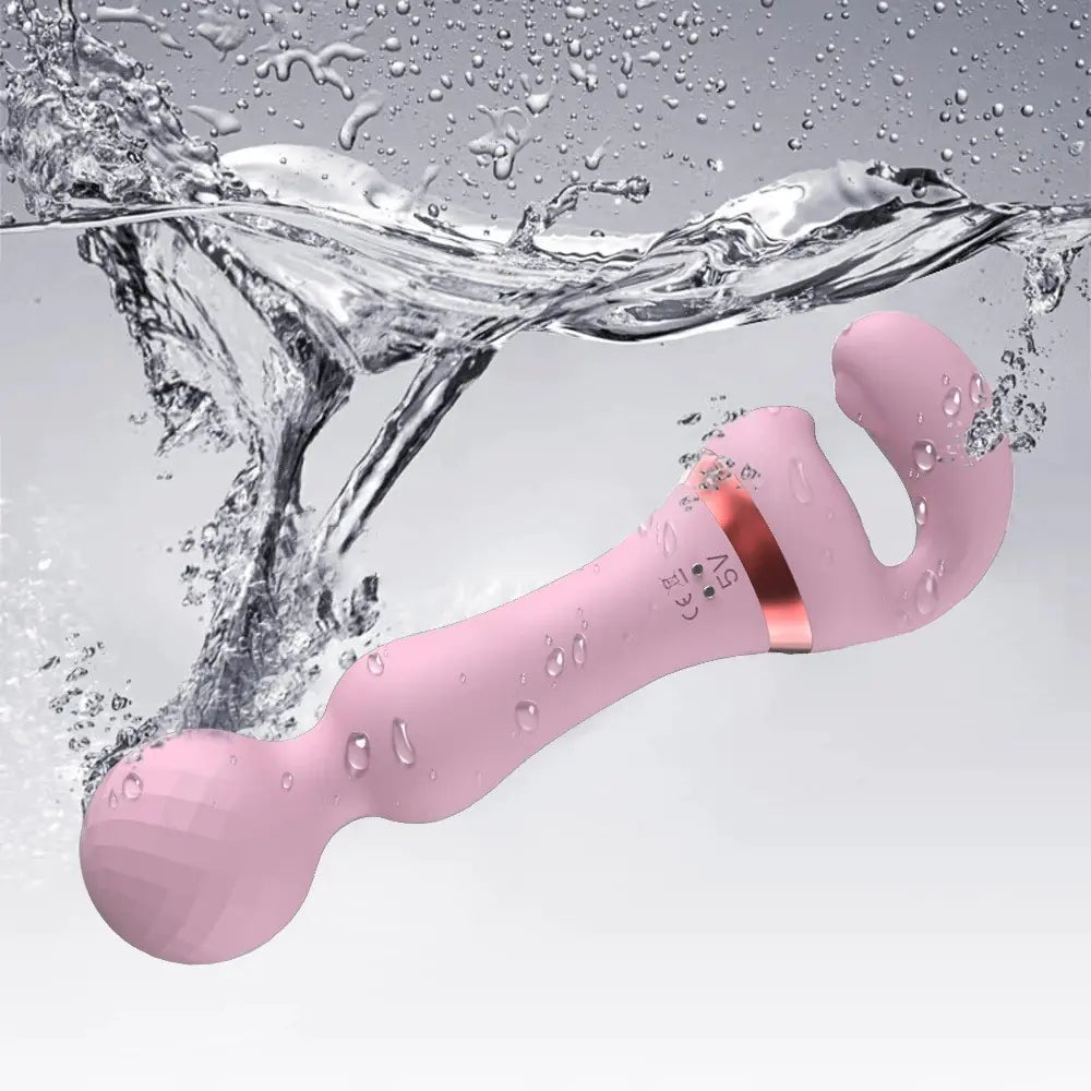 Double-Ended Vibrator for Women - Multi-Use Stimulator