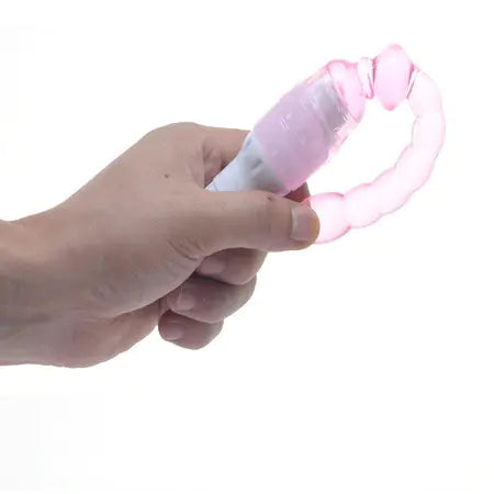 "Beaded Vibrator for Intimate Pleasure"