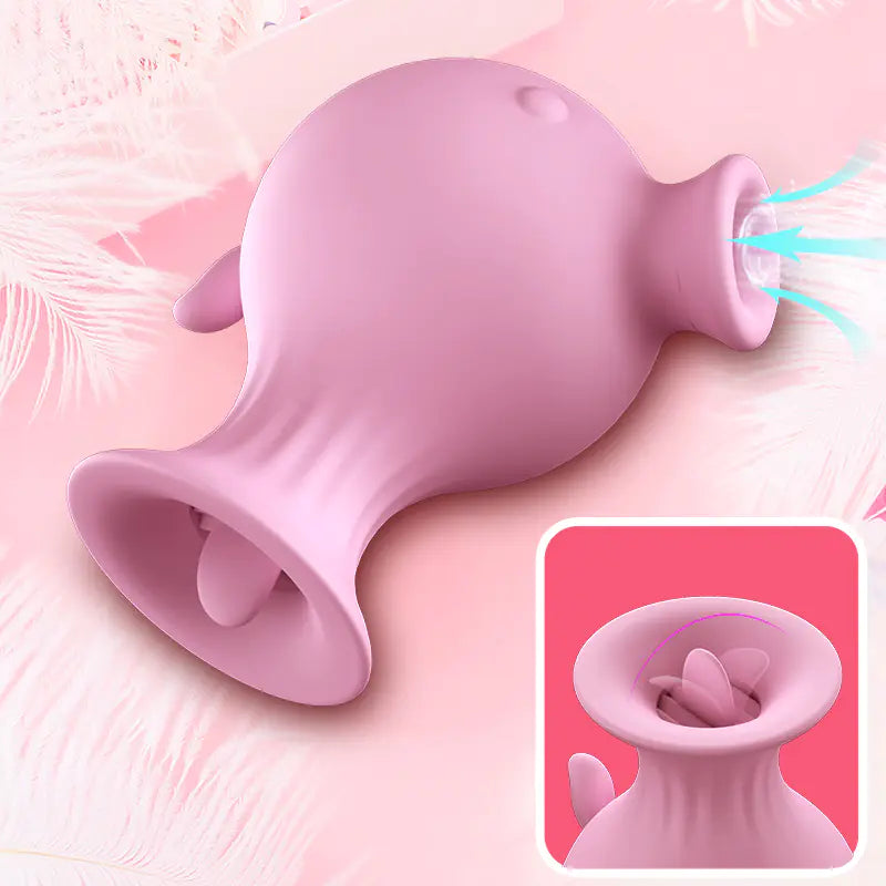 Licking Tongue Vibrator - Female Pleasure Device